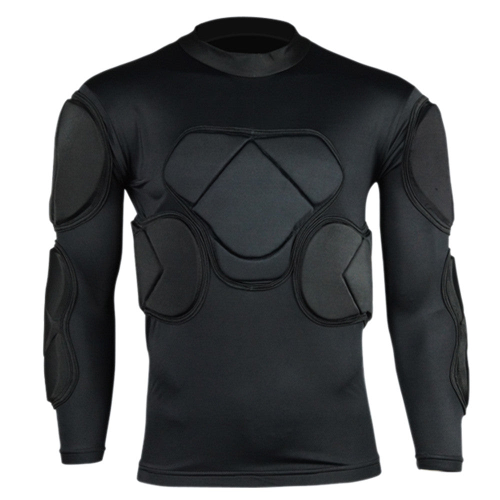 Long Sleeve Goalkeeper Clothes Elbow Pads Helmet Kneecaps   1442 top wear   M - Mega Save Wholesale & Retail - 1