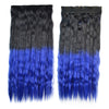 Wig Dyed Corn Hot Five Cards Hair Extension    black to sapphire - Mega Save Wholesale & Retail - 1