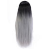 Grey Gradient Ramp Cap Synthetic Wig - Mega Save Wholesale & Retail - 2