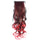 Gradient Ramp Horsetail Lace-up Curled Wig KBMW black to wine red - Mega Save Wholesale & Retail - 1