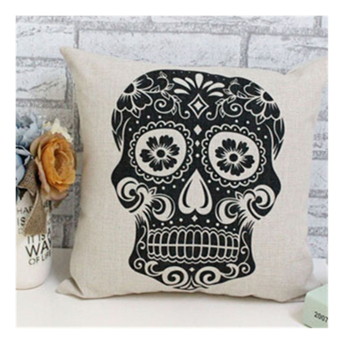 PP cotton cloth hold Pillow cotton pillow cushions cartoon skull - Mega Save Wholesale & Retail