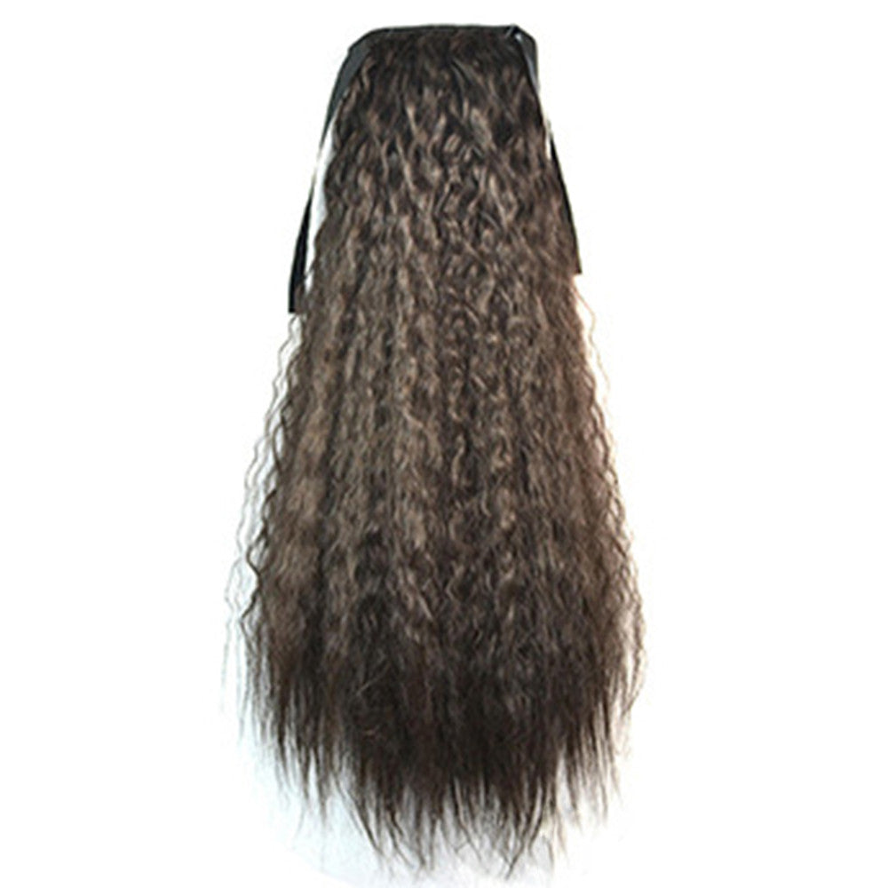Wig Corn Perm Lace-up Horsetail natural black - Mega Save Wholesale & Retail - 1