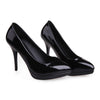 Women Work Shoes Pointed Thin High Heel Night Club  black