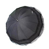 Lolita Double-layer Lace Sunscreen Umbrella Long Ultraviolet-proof  black - Mega Save Wholesale & Retail