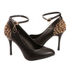 Rhinestone Decoration Pointed Buckle Thin High Heel Women Shoes  black - Mega Save Wholesale & Retail - 1