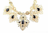 Autumn Necklace European Big Brand Ornament Alloy Zircon Pattern Woman Necklace - Mega Save Wholesale & Retail