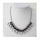 European Fashionable Necklace Glass Claw Zircon Big Brand Luxurious Woman Clavicle Necklace   black pearl - Mega Save Wholesale & Retail