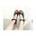 Beautiful Woman Spring Embroidered Shoes in High Heeled Old Beijing Style & Black Ankle Straps - Mega Save Wholesale & Retail - 1