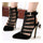 Hollow Rivet Punk Style Pointed Sandals - Mega Save Wholesale & Retail - 2