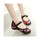 Spring Peach Flower National Style Vintage Embroidered Chinese Mary Jane Shoes for Women in Fashionable Black Shade - Mega Save Wholesale & Retail - 4