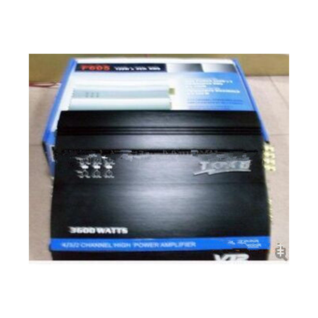 Car Amp 3600W Amplifier 4 Channel Aluminum Alloy    Black - Mega Save Wholesale & Retail