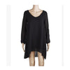 European Mini Chiffon A Shape Dress Fasionable black - Mega Save Wholesale & Retail - 1