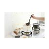 Free thickened porridge spoon swan tablespoon spoon tablespoon IKEA creative kitchenware skillet cooking spoon kitchen cutlery tool   Black - Mega Save Wholesale & Retail