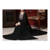 Vintage Temperament Chiffon Long Sleeve Muslim Slit Long Dress   S - Mega Save Wholesale & Retail - 4