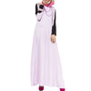 Muslim Long Dress Floor-length Splicing   purple - Mega Save Wholesale & Retail - 1