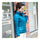 Woman Stand Collar Thin Light Down Coat Slim   sapphire    S - Mega Save Wholesale & Retail - 2