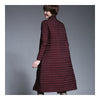 Fashionable Light Thin Down Coat Woman Long   red   S - Mega Save Wholesale & Retail - 4