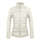 Woman Stand Collar Thin Light Down Coat Slim   cream white   S - Mega Save Wholesale & Retail - 1