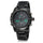 Naviforce Men Waterproof Sports Casual Watch LED Dual Dispkay Quartz     black shell black surface white scale - Mega Save Wholesale & Retail - 1