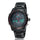 Naviforce Men Waterproof Sports Casual Watch LED Dual Dispkay Quartz    black shell black surface red scale - Mega Save Wholesale & Retail - 1