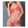 Swimwear Swimsuit Sexy Floral Rhinestone Bikini  red flower  S - Mega Save Wholesale & Retail - 1