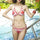 Swimwear Swimsuit Bathing Suit Skinny Floral 2pcs Bikini  red - Mega Save Wholesale & Retail - 1
