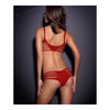 Swimsuit Swimwear Polar Lights Radiation Hollow Bikini   red  S - Mega Save Wholesale & Retail - 2