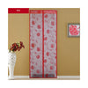 Factory direct mosquito yarn curtain magnetic soft screen door mosquito-free summer wear grade flocking Shamen   red - Mega Save Wholesale & Retail - 1