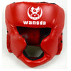 Close Boxing Head Protector Free Combat Helmet MMA UFC Muay Fight Protector   red - Mega Save Wholesale & Retail