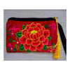 Yunnan Embroidery Woman's Bag Handbag Comestic Bag Coin Case Embroidery Handbag (Big Size)   red - Mega Save Wholesale & Retail - 1