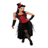 European Woman Jazz Dance Night Club Singer Costume Cosplay red S - Mega Save Wholesale & Retail - 1