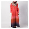 Muslim Long Dress Middle East Women Garments   orange   M