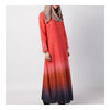 Muslim Long Dress Middle East Women Garments   orange   M