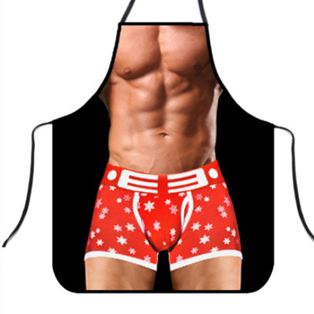 Creative Apron Muscle Man