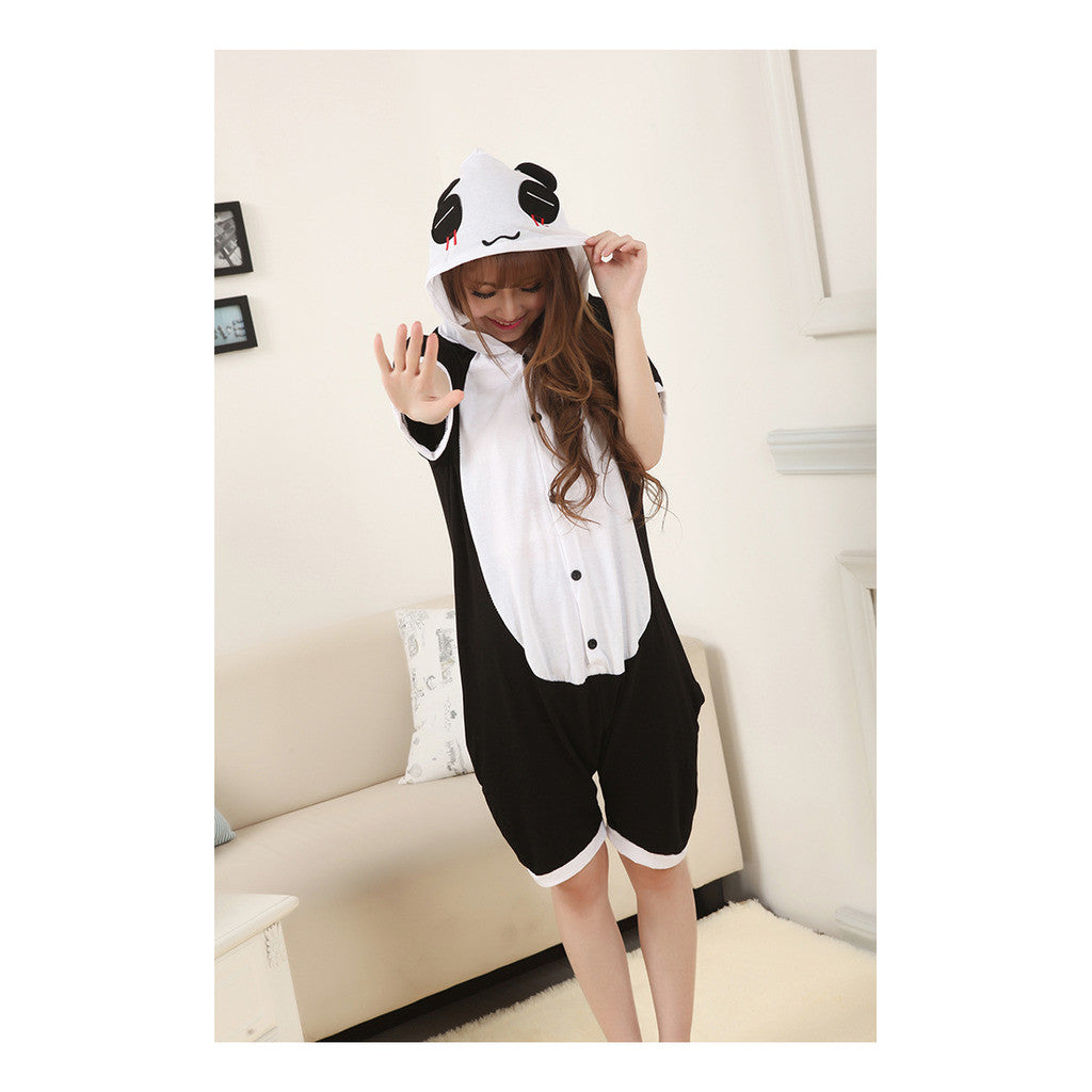 Unisex Adult Pajamas  Cosplay Costume Animal Onesie Sleepwear Suit Summer  The red panda tears - Mega Save Wholesale & Retail