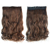 Thick Hair Extension Long Curled Hair 5 Cards Wig light brown - Mega Save Wholesale & Retail - 1