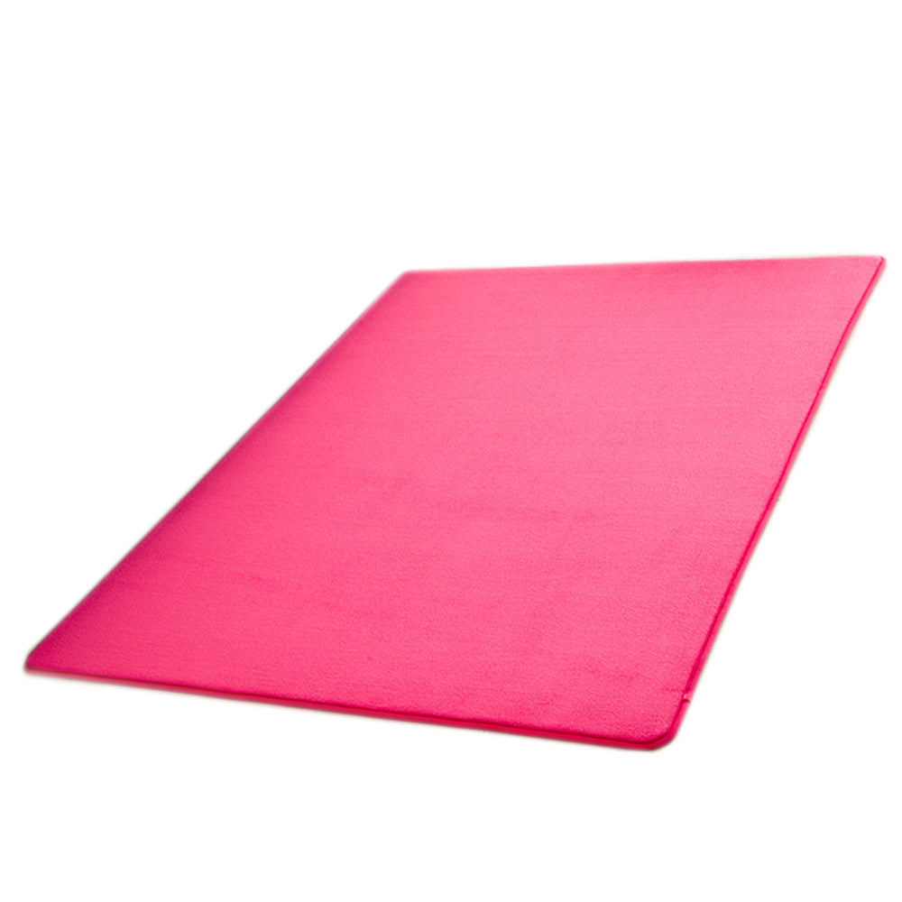 Thick Water Wash Coral Fleece Carpet Ground Door Mat   04   40*60cm - Mega Save Wholesale & Retail