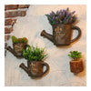 Vintage Cement Flowerpot Wall Hanging Decoration   big - Mega Save Wholesale & Retail - 2