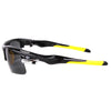 XQ-113 Sports Polarized Glasses Windproof Riding    black bright/yellow leg - Mega Save Wholesale & Retail - 2