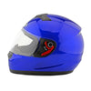 Motorcycle Motor Bike Scooter Safety Helmet 168   blue - Mega Save Wholesale & Retail - 1