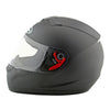 Motorcycle Motor Bike Scooter Safety Helmet 168   dull black - Mega Save Wholesale & Retail - 1