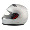 Motorcycle Motor Bike Scooter Safety Helmet 168   silver - Mega Save Wholesale & Retail - 1