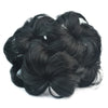 Wig Flower Hair Pack with Tuck Comb Bun   black HDFB-1# - Mega Save Wholesale & Retail - 2