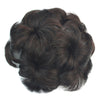 Wig Flower Hair Pack with Tuck Comb Bun   dark brown HDFB-2M33# - Mega Save Wholesale & Retail - 1