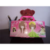 Two-side Magnetic Pencil Box with Calculator Stationery Case   Flower girl - Mega Save Wholesale & Retail