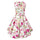 Vest Dress Fashionable Printing Slim Sleeveless   pink   S - Mega Save Wholesale & Retail - 2