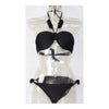 Bikini Set Sexy Beautiful Manual Flower Women¡¯s Swimwear Swimsuit  black  S - Mega Save Wholesale & Retail