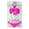 Bikini Set Sexy Beautiful Manual Flower Women¡¯s Swimwear Swimsuit  rose red  S - Mega Save Wholesale & Retail