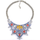 New European Big Brand Vintage Necklace Fashionable Hollow Zircon Fake Collar Short Necklace     yellow - Mega Save Wholesale & Retail - 1