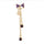 Bowknot Navel Ring Buckle Body Puncture   gold plated purple zircon - Mega Save Wholesale & Retail